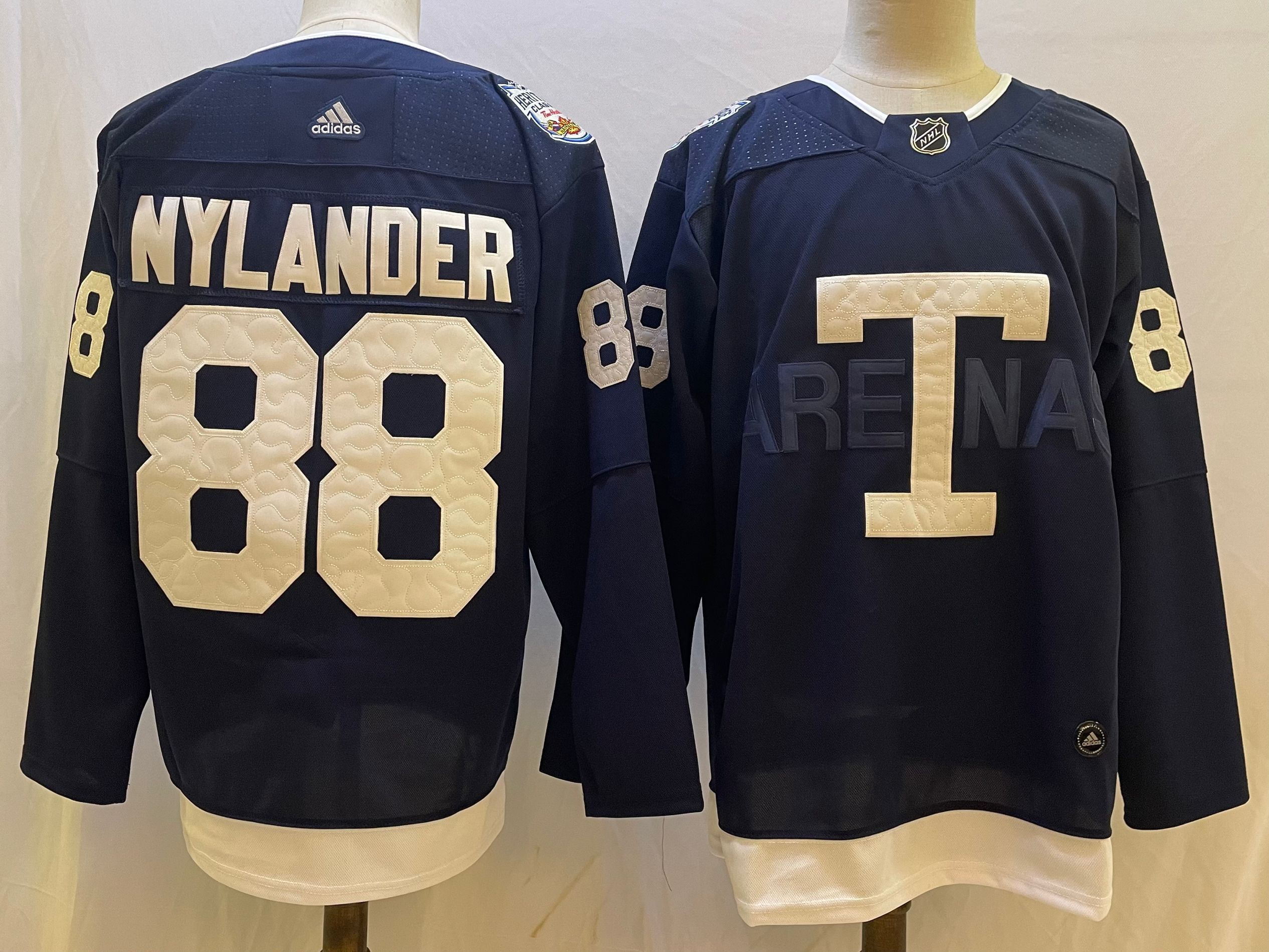 Men Toronto Maple Leafs #88 Nylander Blue Classic Edition 2022 Adidas NHL Jersey->tampa bay lightning->NHL Jersey